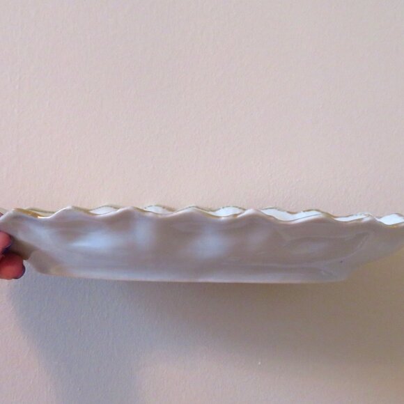 Vintage hand painted Japanese porcelain dish Meiji period 1868-1912 mount Fuji - Picture 5 of 9